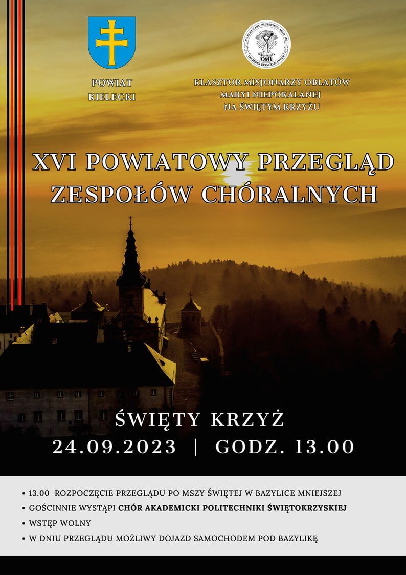 XVI Powiatowy Przegląd  Zespołów Chóralnych