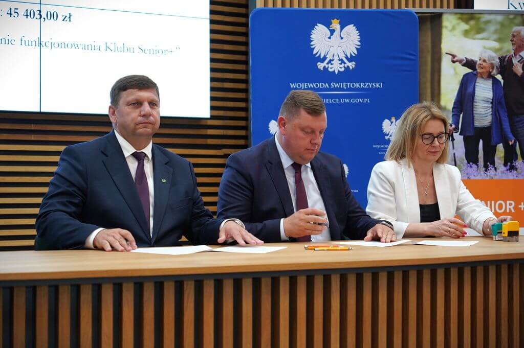 Podpisanie umowy na dofinansowanie