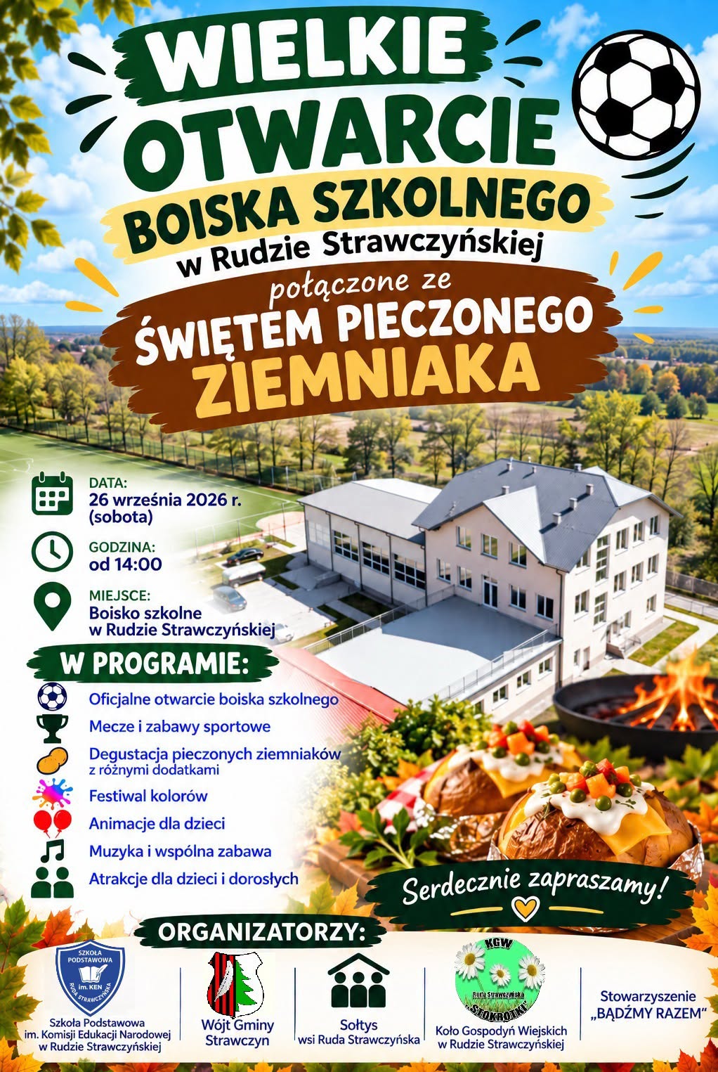 Otwarcie boiska w&nbsp;Rudzie Strawczyńskiej