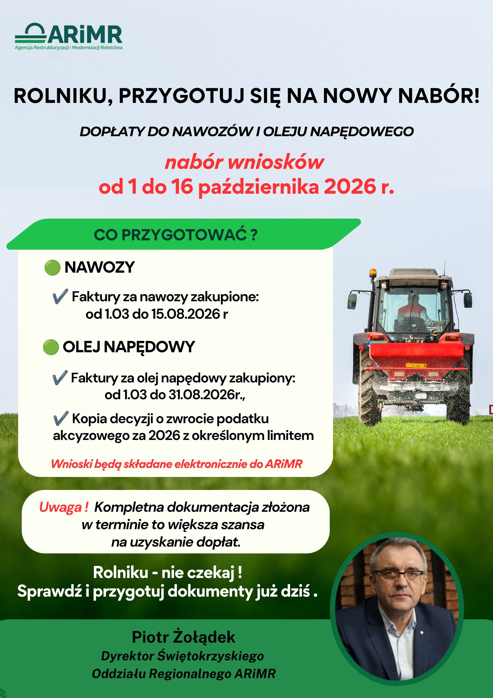 Dopłaty do nawoz&oacute;w i&nbsp;oleju napędowego