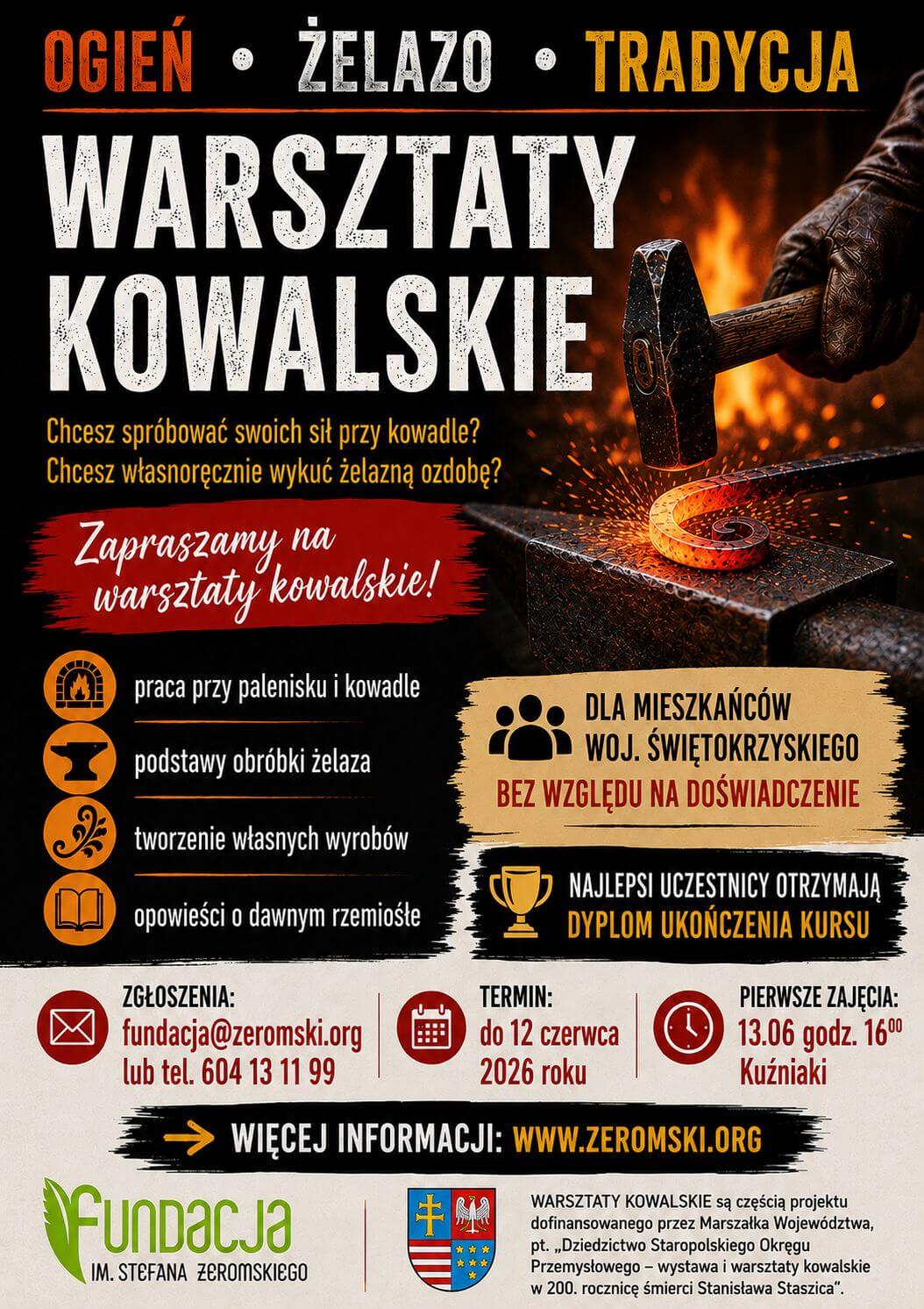 Warsztaty kowalskie - baner