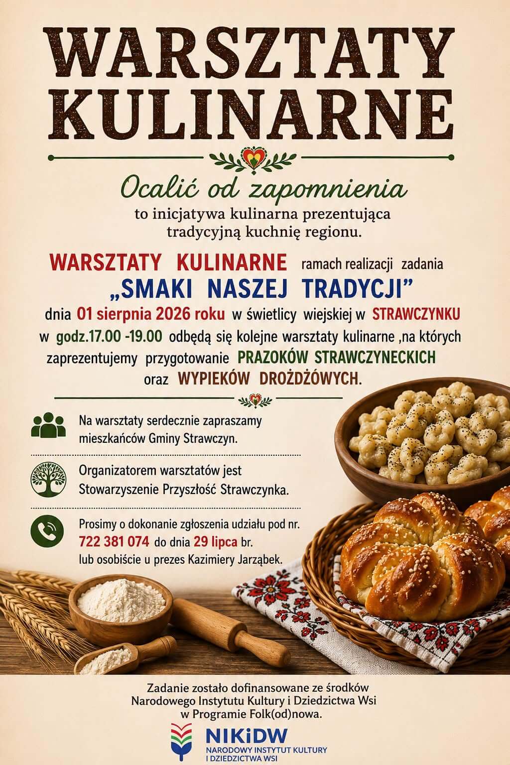 Warsztaty Kulinarne Smaki Naszej Tradycji