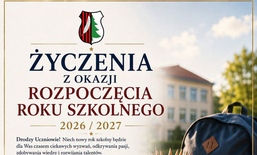 Zdjęcie do Życzenia z okazji rozpoczęcia roku szkolnego