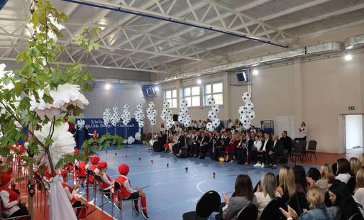 Sala gimnastyczna w Chełmcach