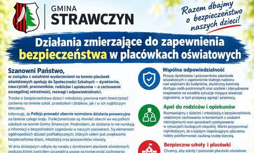 Bezpieczeństwo w placówkach oświatowych