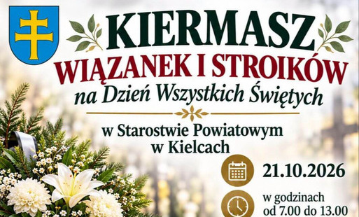 Kiermasz Wiązanek i Stroików na Dzień Wszystkich Świętych