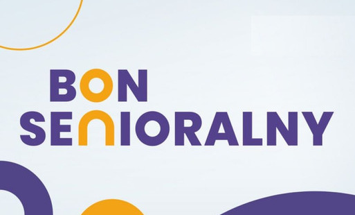 Napis Bon Senioralny