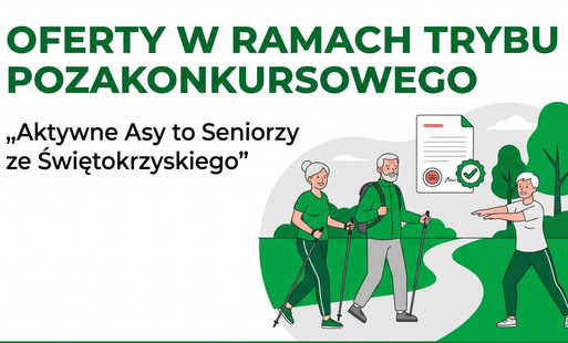 Seniorzy podczas spaceru i ćwiczeń