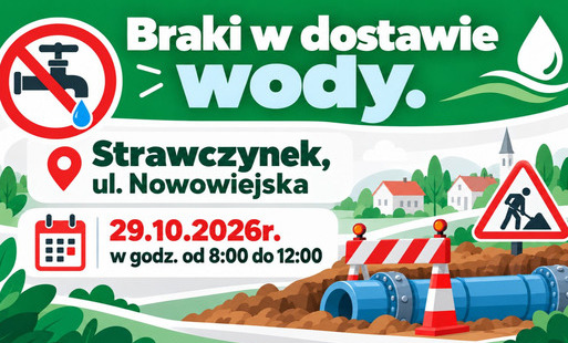 Zdjęcie do Braki w dostawie wody