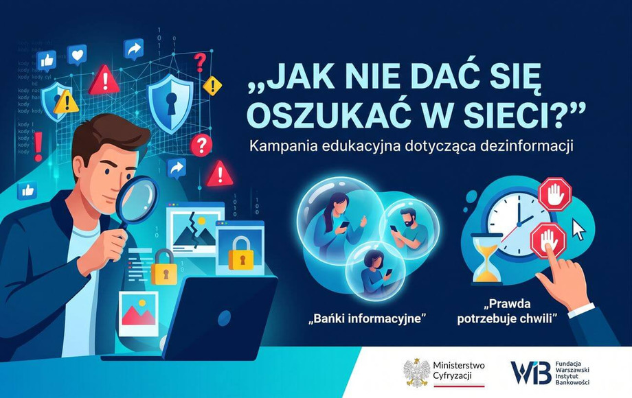Kampania edukacyjna o dezinformacji w sieci