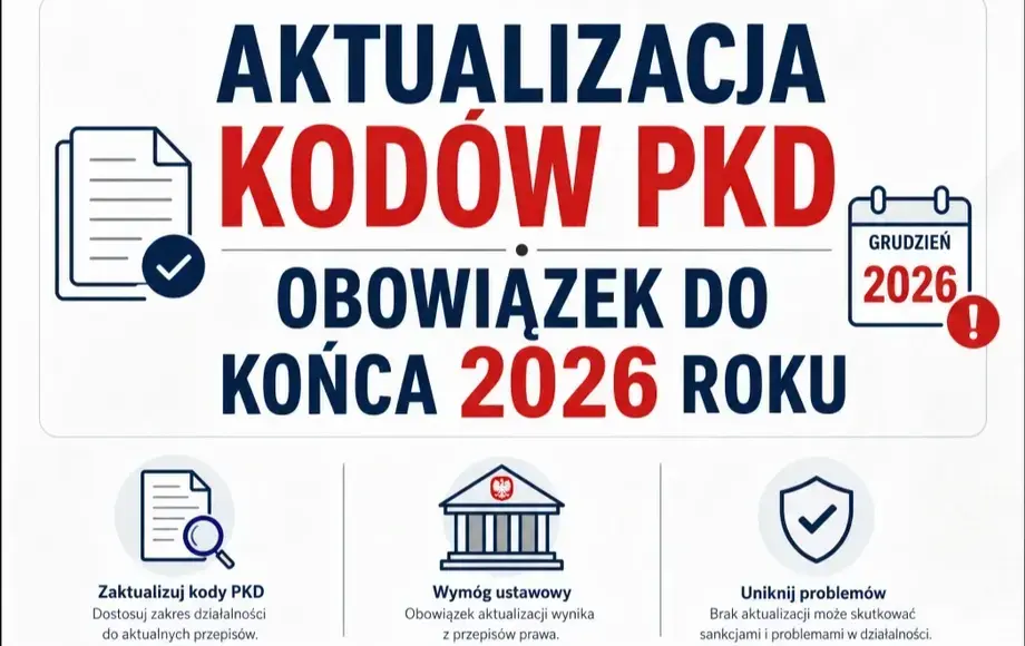 Konieczność aktualizacji kodów PKD 2025 w CEIDG